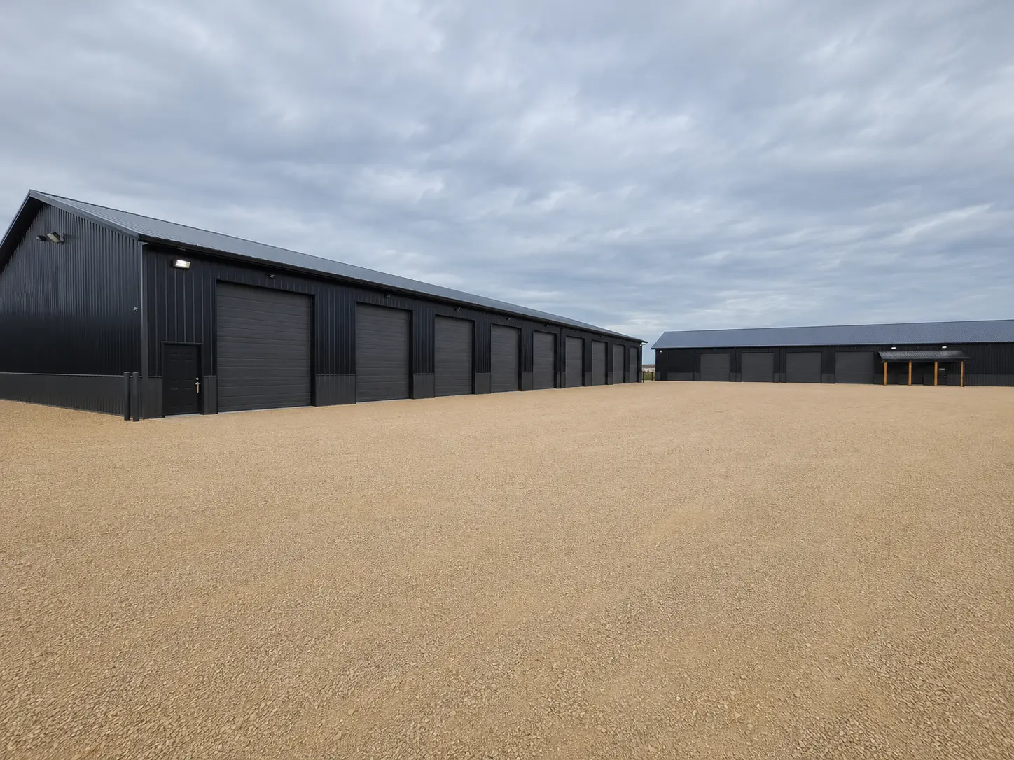 Covered RV storage bays providing weather protection in Eau Claire Covered RV storage bays providing weather protection in Eau Claire